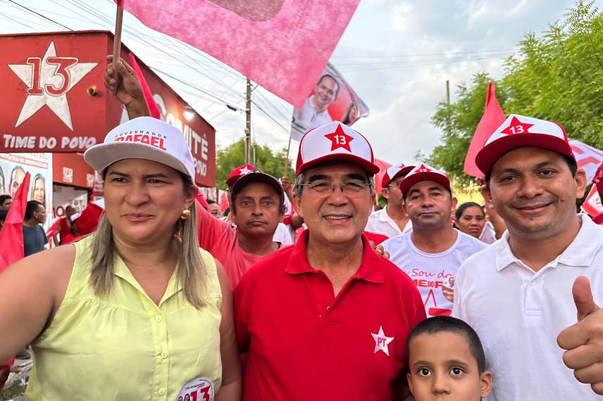 Boa Hora: Rafael Fonteles inaugura comitê do candidato a prefeito Dominguinhos Boa Hora: Rafael Fonteles inaugura comitê do candidato a prefeito Dominguinhos