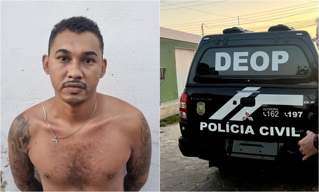 'Boquinha' é preso após tentar matar homem e por tráfico de drogas em Teresina