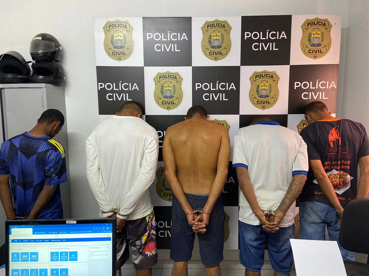 Cinco pessoas são presas no Piauí