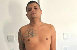 Criminoso 'Bolacha' de alta periculosidade é preso na zona Sul de Teresina (Foto: Divulgação)