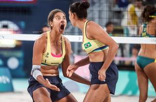 É OURO! Duda e Ana Patrícia vencem dupla da canadense no Tiebreak (Foto: Reprodução)