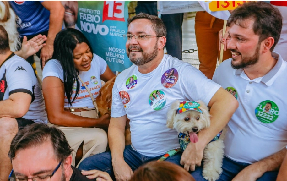 Fábio Novo assume compromisso com a causa animal durante evento em Teresina