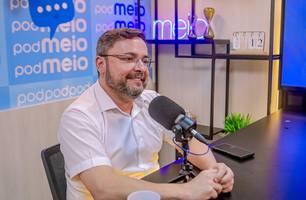 Fábio Novo dá entrevista ao PodMeio e aborda principais planos para Teresina (Foto: Luan Caio)