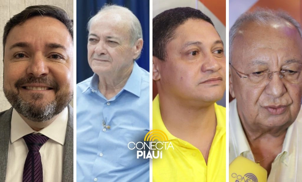 Fábio Novo (PT),  Silvio Mendes (União Brasil), Francinaldo Leão (PSOL) e Dr. Pessoa (PRD)