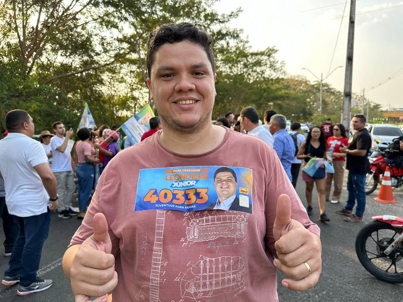Fábio Novo realiza grande carreata em Teresina com apoio de várias lideranças
