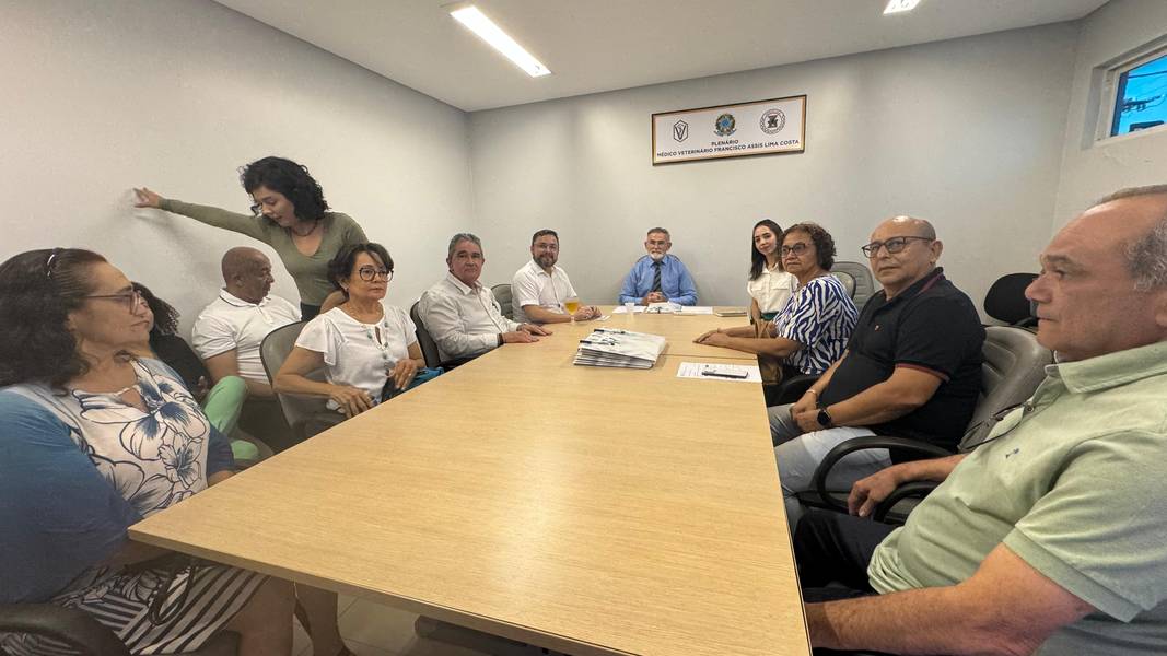 Fábio Novo visita Conselho Regional de Medicina Veterinária do Estado do Piauí