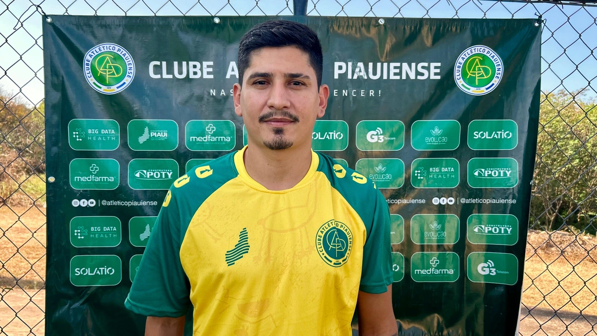 Felipe Pará, meio-campista do Atlético Piauiense