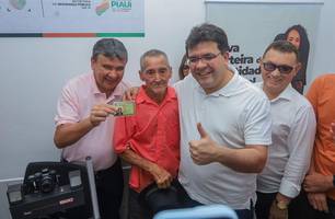 Governador Rafael Fonteles inaugura Instituto de Identificação Digital em Batalha (Foto: Reprodução)