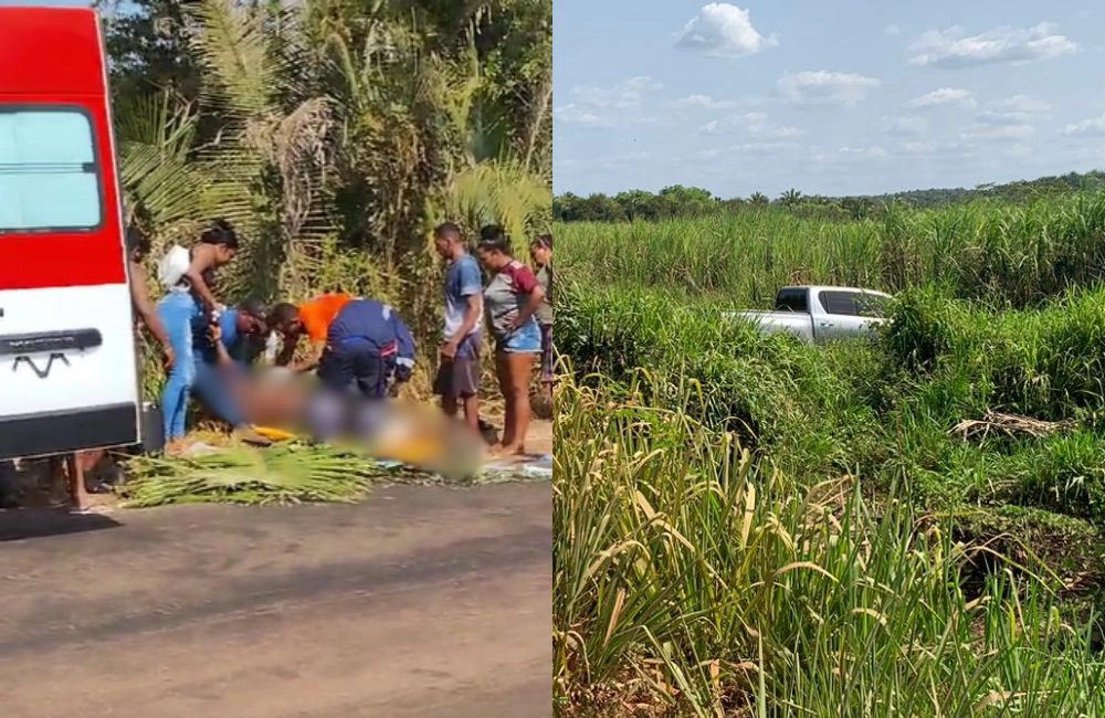Grave acidente entre moto e caminhonete deixa feridos entre Teresina e União
