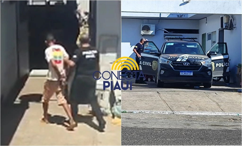 Homem é preso suspeito de agredir companheira grávida na zona Norte de Teresina