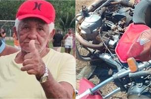 Idoso morre em acidente em Barras (Foto: Reprodução)