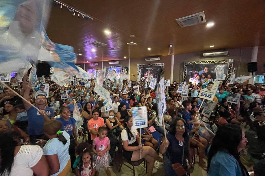 Lançamento da candidatura a vereadora de Teresina de Luis André Lançamento da candidatura a vereadora de Teresina de Luis André