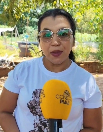 Líder comunitária Maria Gardênia