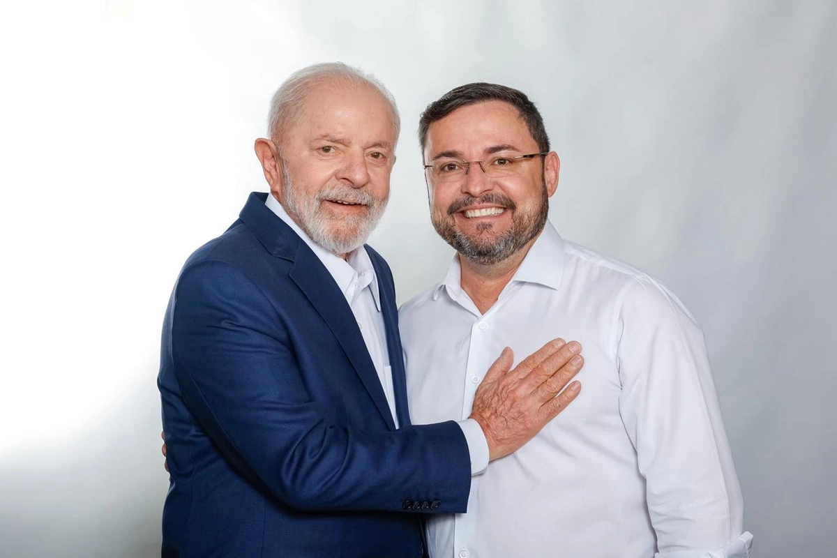 Lula e Fábio Novo