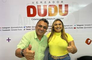 Márcia Araújo desiste de candidatura e anuncia apoio ao candidato Dudu em Teresina (Foto: Ascom/Dudu)