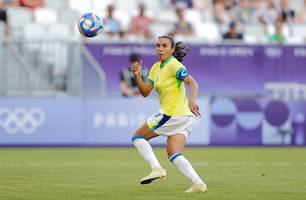 Marta em ação nos Jogos Olímpicos (Foto: Rafael Ribeiro/CBF)