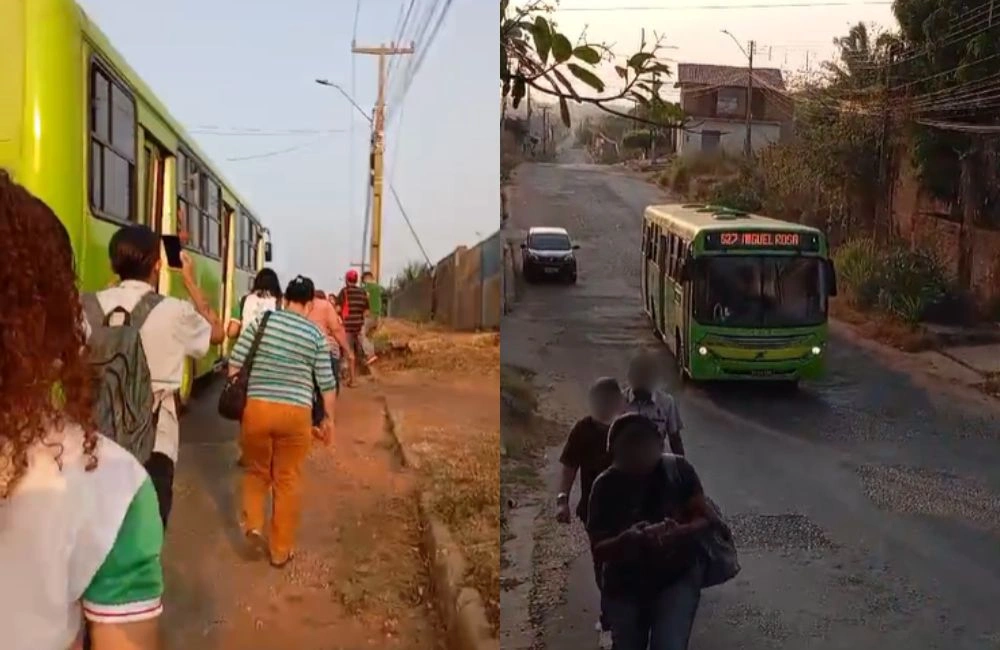 Moradores da zona Sul de Teresina denunciam ônibus sucateados e atrasos constantes