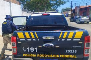 Motociclista é conduzido por embriaguez na BR-343 próximo ao Rodoanel de Teresina (Foto: Repórter 12/Conecta Piauí)