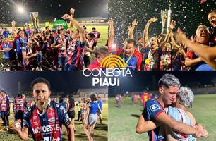 Piauí EC é campeão do estadual Sub-20 (Foto: Pedro Melo/Conecta Piauí)
