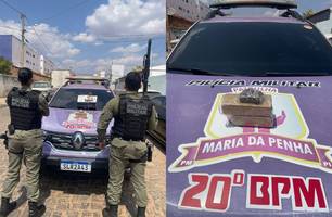 Polícia prende suspeito de tráfico de droga com quase 1kg de maconha em Paulistana (Foto: Reprodução)