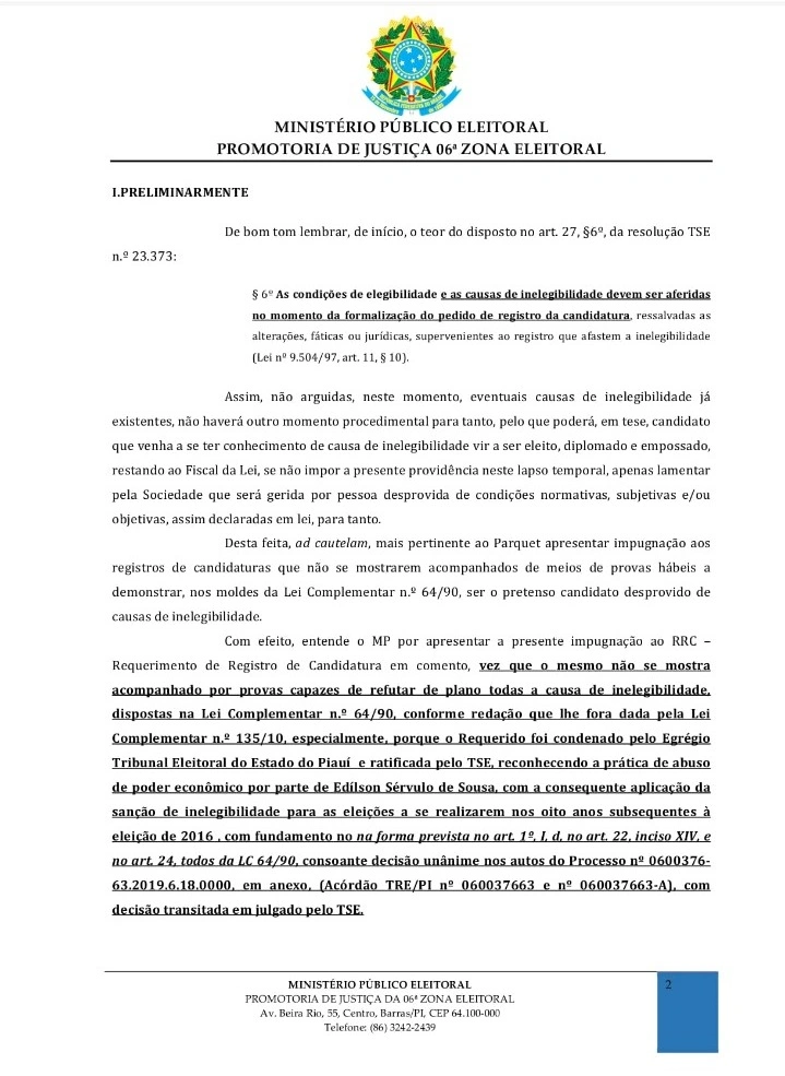 Processo Ministério Público Eleitoral