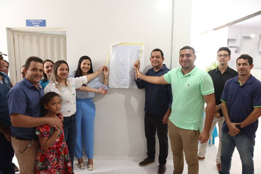 Saúde de Demerval Lobão inaugura reforma e revitalização de UBS na zona rural
