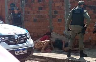 Suspeito de roubo é baleado após troca de tiros com a polícia na zona Norte de THE (Foto: Reprodução)