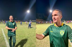 Técnico do Picos sai revoltado de campo e desabafa: 'Não trabalho mais aqui' (Foto: Pedro Melo/Conecta Piauí)
