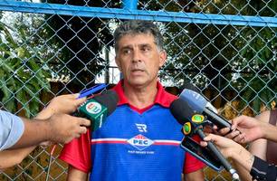 Wallace Lemos, técnico do Piauí Esporte Clube (Foto: Pedro Melo/Conecta Piauí)