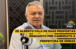 Zé Alberto fala de suas propostas enquanto pré-candidato a prefeitura de Oeiras (Foto: Conecta Piauí)