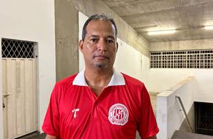 Alexandre Lima, técnico do Caiçara (Foto: Pedro Melo/Conecta Piauí)