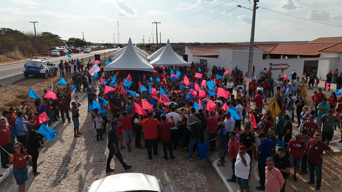 Belim realizada grande caminhada em Vila Nova do Piauí com Rafael Fonteles