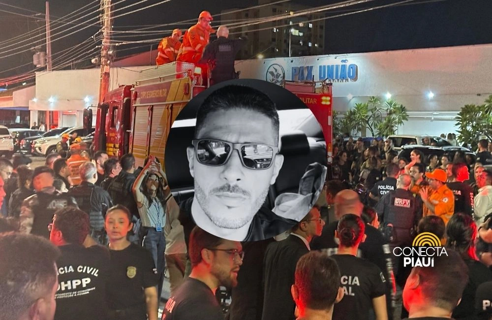 Cortejo em homenagem ao Policial Civil Marcelo Soares reúne colegas e autoridades