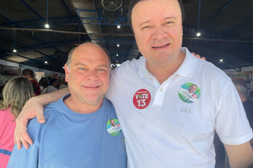 Fábio Novo visita Mercado do Mafuá ao lado de Rafael Fonteles Fábio Novo visita Mercado do Mafuá ao lado de Rafael Fonteles