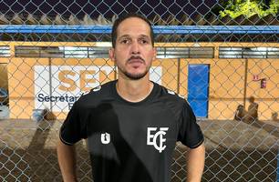 Felipe Sousa, técnico do Flamengo-PI (Foto: Pedro Melo/Conecta Piauí)