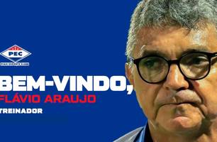 Flávio Araújo, técnico do Piauí EC (Foto: Divulgação/Piauí EC)