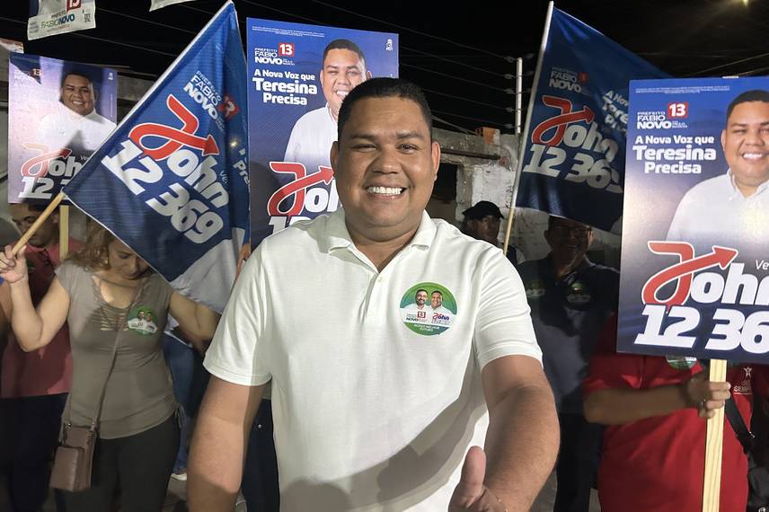 John Wallace reúne centenas de pessoas com o apoio de Fábio Novo em Teresina John Wallace reúne centenas de pessoas com o apoio de Fábio Novo em Teresina
