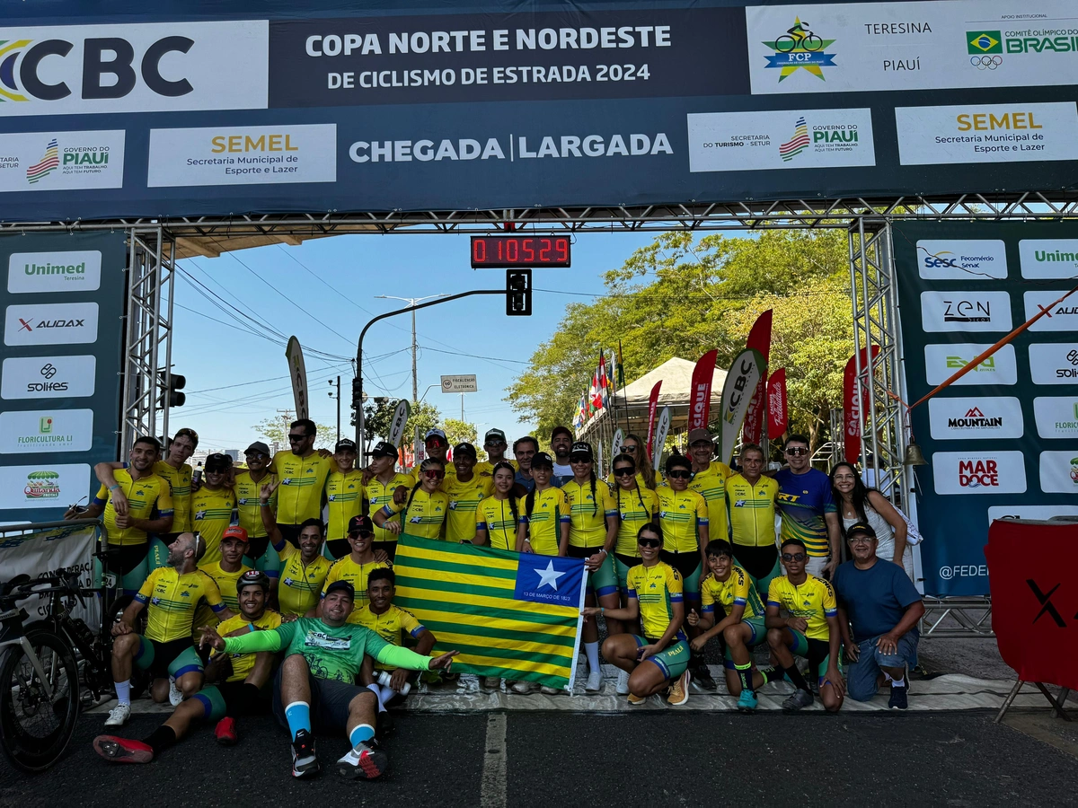 Piauí conquista oito medalhas na Copa Norte e Nordeste de Ciclismo