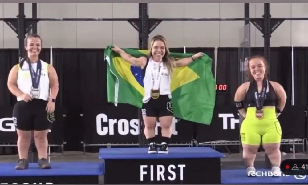 Piauiense Creusa Angélica é campeã do crossFit mundial