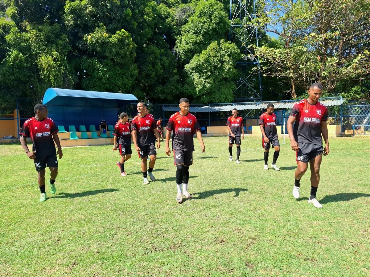 Treino do Flamengo-PI