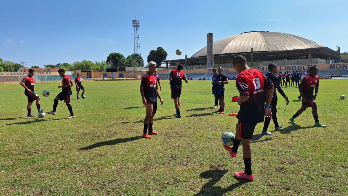 Treino do Flamengo-PI