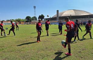 Treino do Flamengo-PI (Foto: Leia Alencar/Fla-PI)