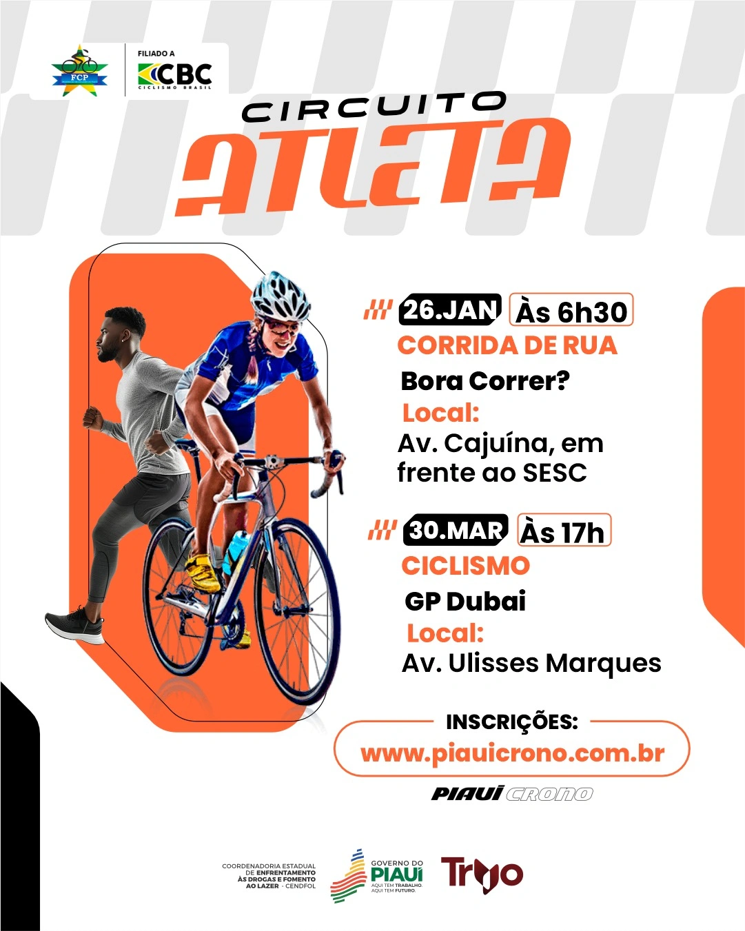 Cendfol realiza Circuito Atleta