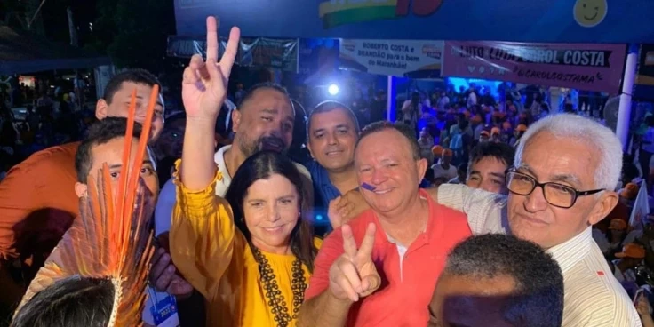 Deputada Federal Roseana Sarney e políticos