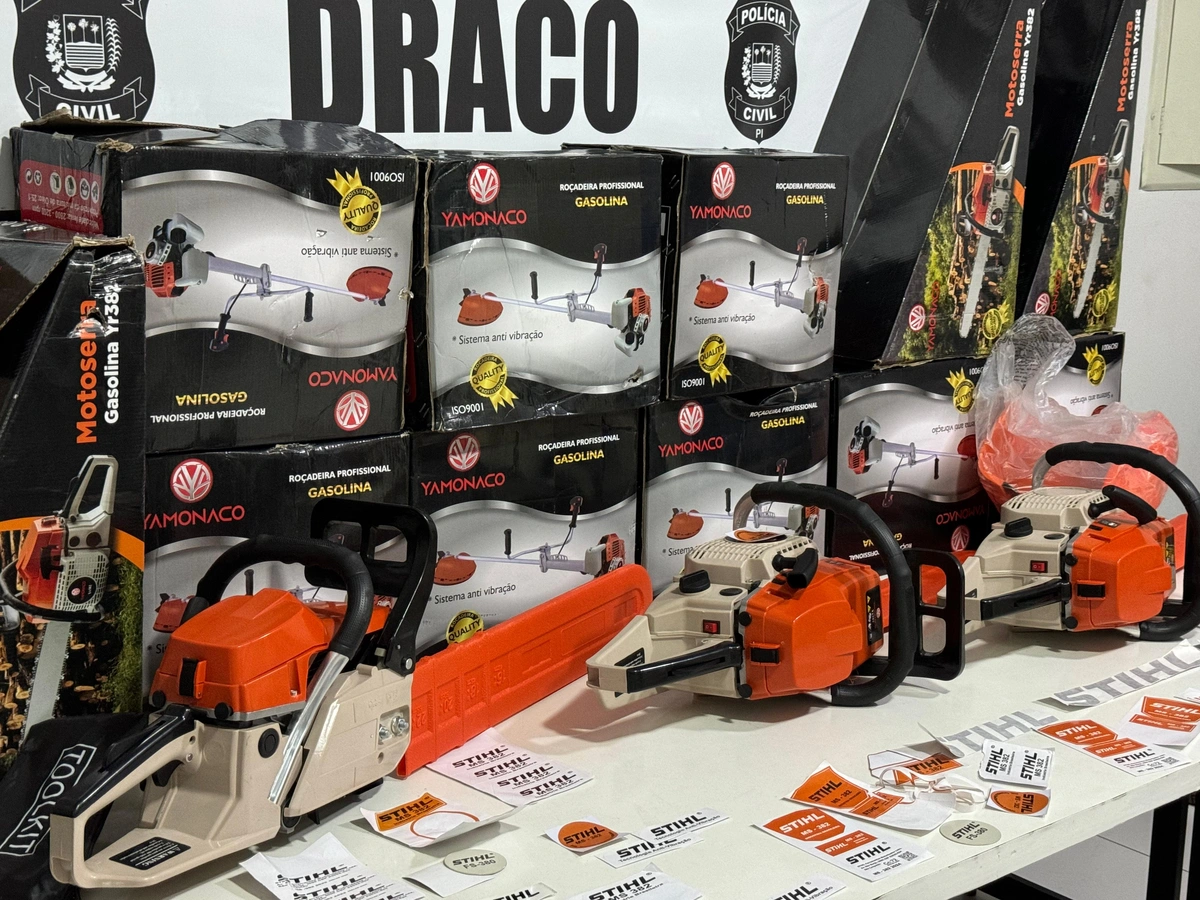 Draco prende quadrilha suspeita de golpes com máquinas adulteradas no Piauí