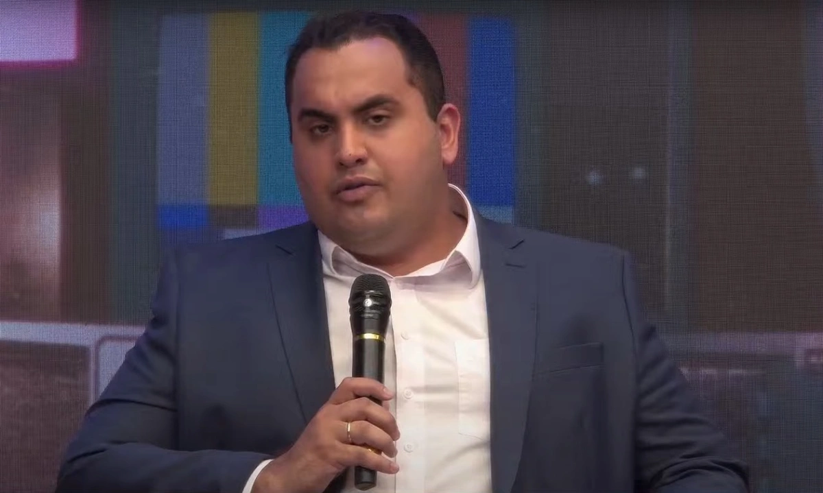 Georgiano Neto, durante entrevista do IelTV