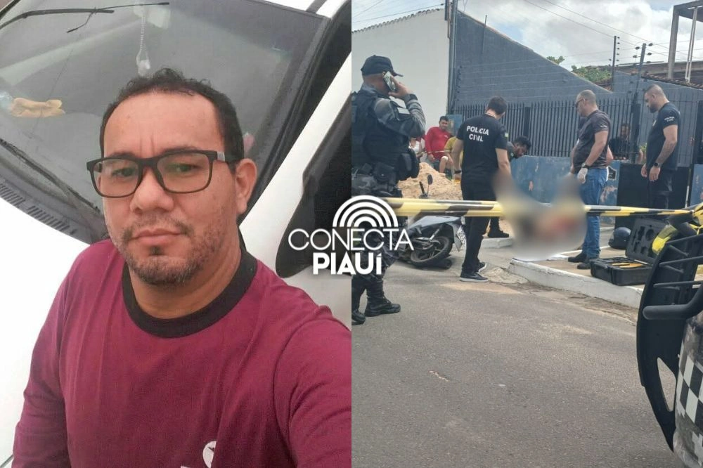 Homem é morto a tiros após deixar filha em igreja evangélica em Parnaíba