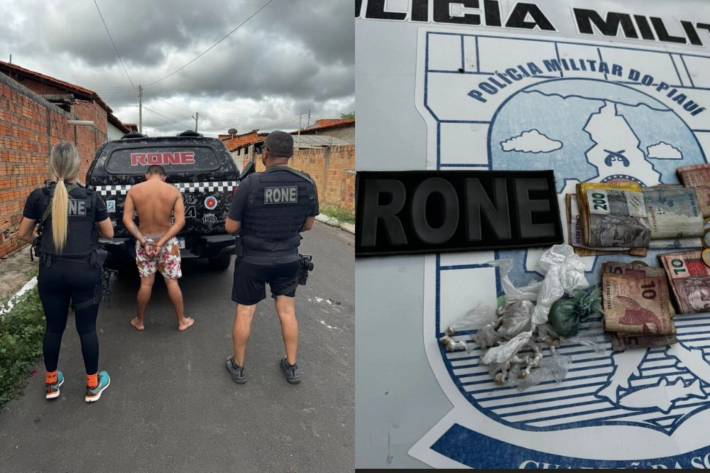 Homem é preso com quase 70 pedras de crack em Campo Largo do Piauí