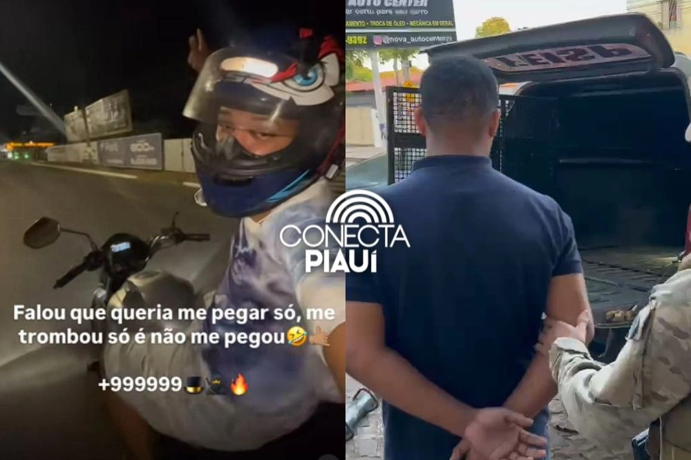 Homem é preso em Teresina após 'dar grau' e debochar da polícia nas redes sociais
