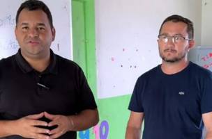 Jailson Campos e Etevaldo Moura (Foto: Reprodução)